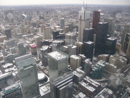 To use this stock image in your creative project, please select the size you need over to the right and click the "Add to Cart" button.
Your downloaded image will come with the Cutcaster watermark removed so don’t worry about the watermark you see on this page. Aerial View of Toronto stock photo, Aerial View of Toronto, Canada by Ritu Jethani