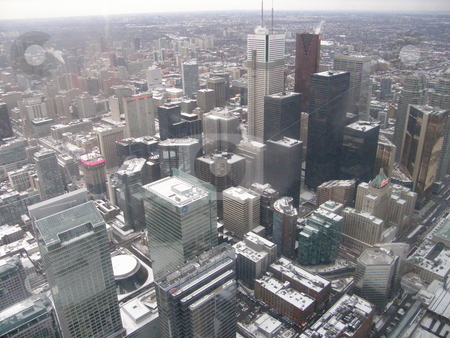 To use this stock image in your creative project, please select the size you need over to the right and click the "Add to Cart" button.
Your downloaded image will come with the Cutcaster watermark removed so don’t worry about the watermark you see on this page. Aerial View of Toronto stock photo, Aerial View of Toronto, Canada by Ritu Jethani