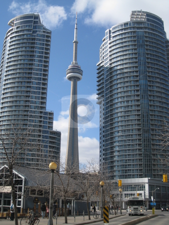 To use this stock image in your creative project, please select the size you need over to the right and click the "Add to Cart" button.
Your downloaded image will come with the Cutcaster watermark removed so don’t worry about the watermark you see on this page. CN Tower in Toronto stock photo, CN Tower in Toronto, Canada by Ritu Jethani