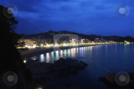 To use this stock image in your creative project, please select the size you need over to the right and click the "Add to Cart" button.
Your downloaded image will come with the Cutcaster watermark removed so don’t worry about the watermark you see on this page. Lloret de Mar stock photo, View of Lloret de Mar (Spain) at night by vladacanon1
