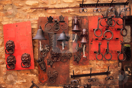 To use this stock image in your creative project, please select the size you need over to the right and click the "Add to Cart" button.
Your downloaded image will come with the Cutcaster watermark removed so don’t worry about the watermark you see on this page. Brass Door Knockers Bells Medieval Town San Gimignano Tuscany Italy stock photo, Brass Door Knockers Bells Medieval Stone Town San Gimignano Tuscany Italy by William Perry