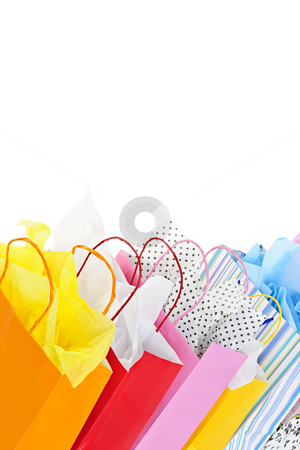 To use this stock image in your creative project, please select the size you need over to the right and click the "Add to Cart" button.
Your downloaded image will come with the Cutcaster watermark removed so don’t worry about the watermark you see on this page. Shopping bags stock photo, Many colorful shopping bags on white background by Elena Elisseeva