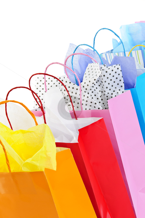 To use this stock image in your creative project, please select the size you need over to the right and click the "Add to Cart" button.
Your downloaded image will come with the Cutcaster watermark removed so don’t worry about the watermark you see on this page. Shopping bags stock photo, Many colorful shopping bags on white background by Elena Elisseeva