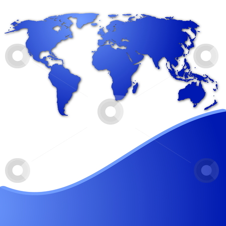 To use this stock image in your creative project, please select the size you need over to the right and click the "Add to Cart" button.
Your downloaded image will come with the Cutcaster watermark removed so don’t worry about the watermark you see on this page. Globe stock photo, global technology concept with world map and copyspace by Gunnar Pippel