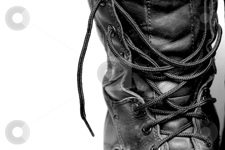 To use this stock image in your creative project, please select the size you need over to the right and click the "Add to Cart" button.
Your downloaded image will come with the Cutcaster watermark removed so don’t worry about the watermark you see on this page. Black Boot stock photo, a black untied boot by Karma Shuford