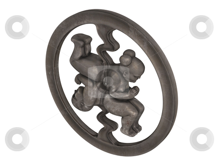 To use this stock image in your creative project, please select the size you need over to the right and click the "Add to Cart" button.
Your downloaded image will come with the Cutcaster watermark removed so don’t worry about the watermark you see on this page. Yin yang souvenir stock photo, Yin yang souvenir isolated on white background by Nmorozova