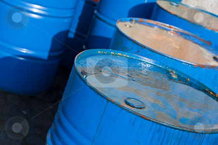 To use this stock image in your creative project, please select the size you need over to the right and click the "Add to Cart" button.
Your downloaded image will come with the Cutcaster watermark removed so don’t worry about the watermark you see on this page. Blue oil barrels (1) stock photo, several blue barrels of oil (1) by stockhouse