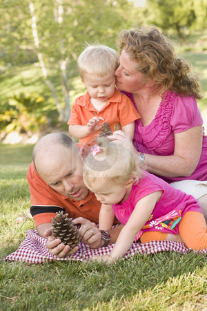 To use this stock image in your creative project, please select the size you need over to the right and click the "Add to Cart" button.
Your downloaded image will come with the Cutcaster watermark removed so don’t worry about the watermark you see on this page. Young Family Talking about Pine Cones in Park stock photo, Young Family Talking about Pine Cones in the Park on a Summer Day. by Andy Dean