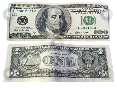To use this stock image in your creative project, please select the size you need over to the right and click the "Add to Cart" button.
Your downloaded image will come with the Cutcaster watermark removed so don’t worry about the watermark you see on this page. Front and back of One Hundred Dollar Bills stock photo, One Hundred Dollar Bills by ajithclicks