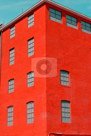 To use this stock image in your creative project, please select the size you need over to the right and click the "Add to Cart" button.
Your downloaded image will come with the Cutcaster watermark removed so don’t worry about the watermark you see on this page. Former factory building stock photo, former factory building under renovation in postmodern style concrete faade red by freeteo