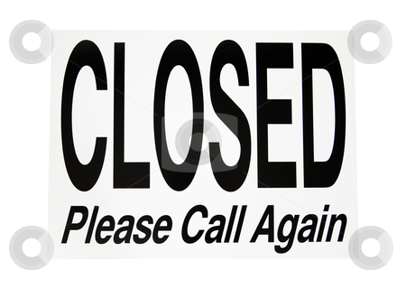 To use this stock image in your creative project, please select the size you need over to the right and click the "Add to Cart" button.
Your downloaded image will come with the Cutcaster watermark removed so don’t worry about the watermark you see on this page. Closed Sign - Photo Object stock photo, Closed sign, includes clipping path
by Bryan Mullennix