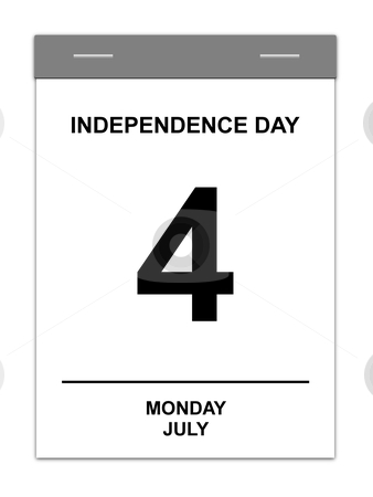To use this stock image in your creative project, please select the size you need over to the right and click the "Add to Cart" button.
Your downloaded image will come with the Cutcaster watermark removed so don’t worry about the watermark you see on this page. 4th July stock photo, Calender showing July 4th Independence Day USA by Henrik Lehnerer