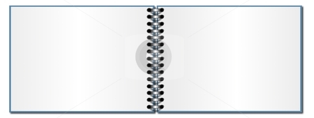 To use this stock image in your creative project, please select the size you need over to the right and click the "Add to Cart" button.
Your downloaded image will come with the Cutcaster watermark removed so don’t worry about the watermark you see on this page. Open Book stock photo, Open ring book on a white background by Henrik Lehnerer