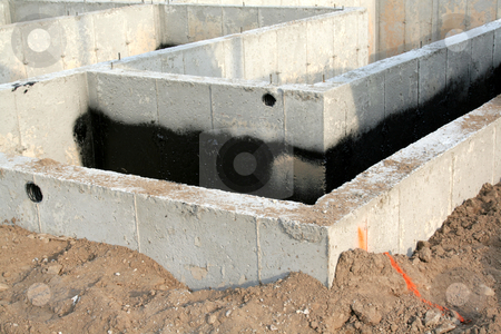 To use this stock image in your creative project, please select the size you need over to the right and click the "Add to Cart" button.
Your downloaded image will come with the Cutcaster watermark removed so don’t worry about the watermark you see on this page. Townhouse Foundation stock photo, The foundation of a new townhouse. by Chris Hill