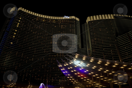 To use this stock image in your creative project, please select the size you need over to the right and click the "Add to Cart" button.
Your downloaded image will come with the Cutcaster watermark removed so don’t worry about the watermark you see on this page. Aria Hotel and Casino stock photo, January 1st, 2010 - Las Vegas, Nevada, USA The Aria Hotel and Casino which is one of the newest hotels on the strip and is part of the massive City Center complex by Kevin Tietz