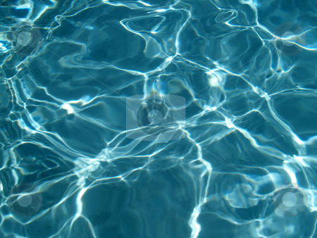 Blue water swimming pool water texture motion background