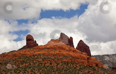 To use this stock image in your creative project, please select the size you need over to the right and click the "Add to Cart" button.
Your downloaded image will come with the Cutcaster watermark removed so don’t worry about the watermark you see on this page. Snoopy Rock Butte Orange Red Rock Canyon Sedona Arizona stock photo, Snoopy Rock Butte Orange Red Rock Canyon Blue Cloudy Sky Green Trees Sedona Arizona by William Perry
