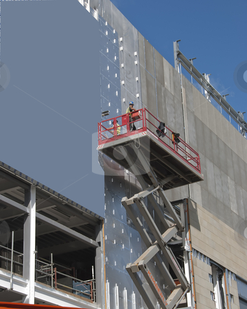 To use this stock image in your creative project, please select the size you need over to the right and click the "Add to Cart" button.
Your downloaded image will come with the Cutcaster watermark removed so don’t worry about the watermark you see on this page. Scissor Lift stock photo, A Scissor Lift Platform on a construction site by d40xboy