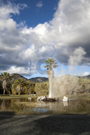 To use this stock image in your creative project, please select the size you need over to the right and click the "Add to Cart" button.
Your downloaded image will come with the Cutcaster watermark removed so don’t worry about the watermark you see on this page. Geyser stock photo, A natural geyser shooting water out of the ground and into the air by Kevin Tietz