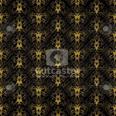 To use this stock image in your creative project, please select the size you need over to the right and click the "Add to Cart" button.
Your downloaded image will come with the Cutcaster watermark removed so don’t worry about the watermark you see on this page. Floral gothic black and black stock vector clipart, Black and gold gothic repeating background with seamless join by Michael Travers