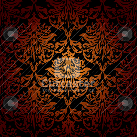 To use this stock image in your creative project, please select the size you need over to the right and click the "Add to Cart" button.
Your downloaded image will come with the Cutcaster watermark removed so don’t worry about the watermark you see on this page. Seamless warm wallpaper stock vector clipart, Red orange and black seamless repeating wallpaper design by Michael Travers