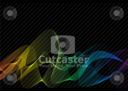 To use this stock image in your creative project, please select the size you need over to the right and click the "Add to Cart" button.
Your downloaded image will come with the Cutcaster watermark removed so don’t worry about the watermark you see on this page. Rainbow weave black stock vector clipart, Rainbow effect on a black background by Michael Travers