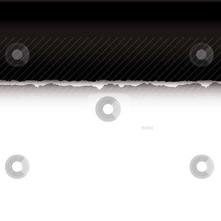 To use this stock image in your creative project, please select the size you need over to the right and click the "Add to Cart" button.
Your downloaded image will come with the Cutcaster watermark removed so don’t worry about the watermark you see on this page. Black tear divide stock vector clipart, Black and white page divided by a paper tear and shadow by Michael Travers