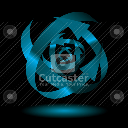 To use this stock image in your creative project, please select the size you need over to the right and click the "Add to Cart" button.
Your downloaded image will come with the Cutcaster watermark removed so don’t worry about the watermark you see on this page. Metal arrow large stock vector clipart, Blue arrow muddle with drop shadow and black background by Michael Travers