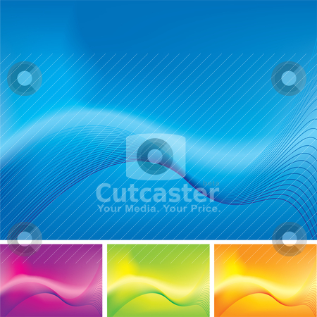 To use this stock image in your creative project, please select the size you need over to the right and click the "Add to Cart" button.
Your downloaded image will come with the Cutcaster watermark removed so don’t worry about the watermark you see on this page. Wave stroke variation stock vector clipart, Wave abstract background with flowing lines and copy space by Michael Travers