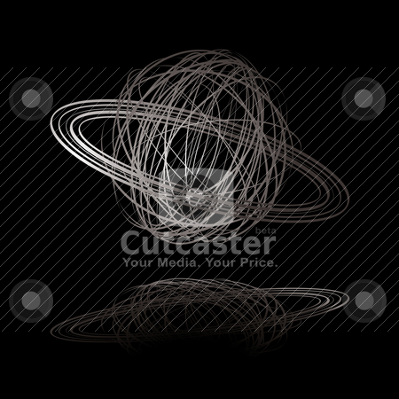 To use this stock image in your creative project, please select the size you need over to the right and click the "Add to Cart" button.
Your downloaded image will come with the Cutcaster watermark removed so don’t worry about the watermark you see on this page. Saturn scribble stock vector clipart, Saturn inspired scribble world with shadow on a black background by Michael Travers