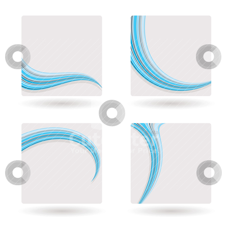 To use this stock image in your creative project, please select the size you need over to the right and click the "Add to Cart" button.
Your downloaded image will come with the Cutcaster watermark removed so don’t worry about the watermark you see on this page. Template blue swish stock vector clipart, Blank white banners with drop shadow and blue swish by Michael Travers