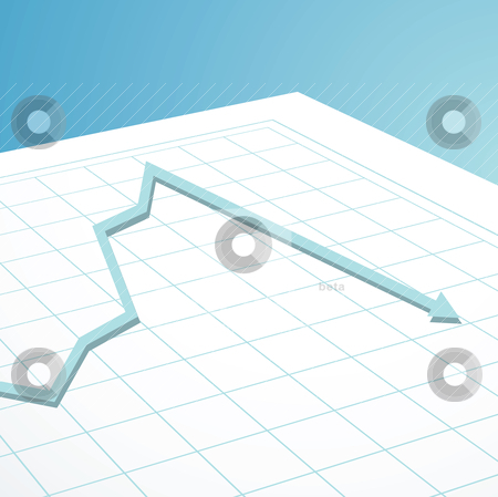 To use this stock image in your creative project, please select the size you need over to the right and click the "Add to Cart" button.
Your downloaded image will come with the Cutcaster watermark removed so don’t worry about the watermark you see on this page. Business graph arrow down stock vector clipart, Business graph showing the crash in the world banks by Michael Travers