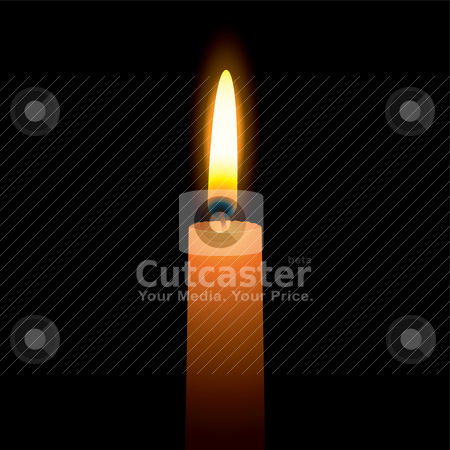 To use this stock image in your creative project, please select the size you need over to the right and click the "Add to Cart" button.
Your downloaded image will come with the Cutcaster watermark removed so don’t worry about the watermark you see on this page. Bright candle stock vector clipart, Single candle with a bright burning flame and hot wax by Michael Travers