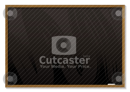 To use this stock image in your creative project, please select the size you need over to the right and click the "Add to Cart" button.
Your downloaded image will come with the Cutcaster watermark removed so don’t worry about the watermark you see on this page. Blackboard stock vector clipart, Black board with a wooden frame and room to add your own copy by Michael Travers