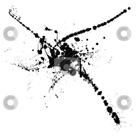 To use this stock image in your creative project, please select the size you need over to the right and click the "Add to Cart" button.
Your downloaded image will come with the Cutcaster watermark removed so don’t worry about the watermark you see on this page. Splat spread stock vector clipart, Black isolated ink splat on a white background by Michael Travers