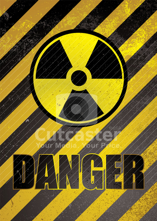 To use this stock image in your creative project, please select the size you need over to the right and click the "Add to Cart" button.
Your downloaded image will come with the Cutcaster watermark removed so don’t worry about the watermark you see on this page. Danger poster stock vector clipart, Warning poster in yellow and black stripes with nuclear image by Michael Travers