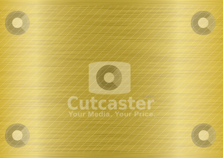 To use this stock image in your creative project, please select the size you need over to the right and click the "Add to Cart" button.
Your downloaded image will come with the Cutcaster watermark removed so don’t worry about the watermark you see on this page. Metal brushed elongate gold stock vector clipart, Golden metal background that would make an ideal backdrop to a presentation by Michael Travers