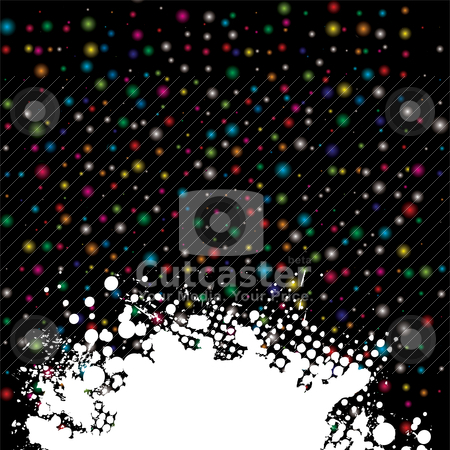 To use this stock image in your creative project, please select the size you need over to the right and click the "Add to Cart" button.
Your downloaded image will come with the Cutcaster watermark removed so don’t worry about the watermark you see on this page. Space dust splat stock vector clipart, Brightly colored background with white ink splat with copy space by Michael Travers