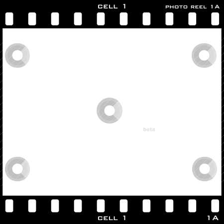 To use this stock image in your creative project, please select the size you need over to the right and click the "Add to Cart" button.
Your downloaded image will come with the Cutcaster watermark removed so don’t worry about the watermark you see on this page. Photo cell stock vector clipart, Single black and white photo sell with room to add your own image by Michael Travers