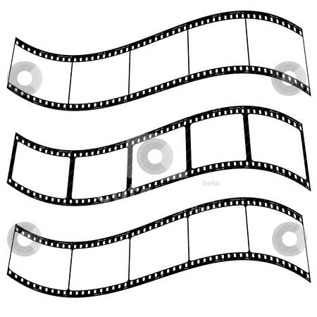 To use this stock image in your creative project, please select the size you need over to the right and click the "Add to Cart" button.
Your downloaded image will come with the Cutcaster watermark removed so don’t worry about the watermark you see on this page. Photo film strip warp stock vector clipart, Three blank film strips with room to addd your own copy twisted by Michael Travers