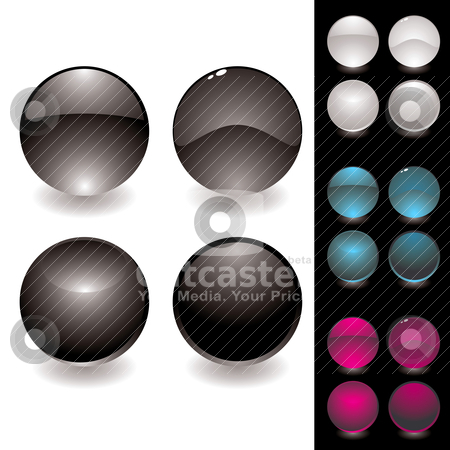 To use this stock image in your creative project, please select the size you need over to the right and click the "Add to Cart" button.
Your downloaded image will come with the Cutcaster watermark removed so don’t worry about the watermark you see on this page. Four button variation stock vector clipart, Collection of four different round icons with colour variation by Michael Travers