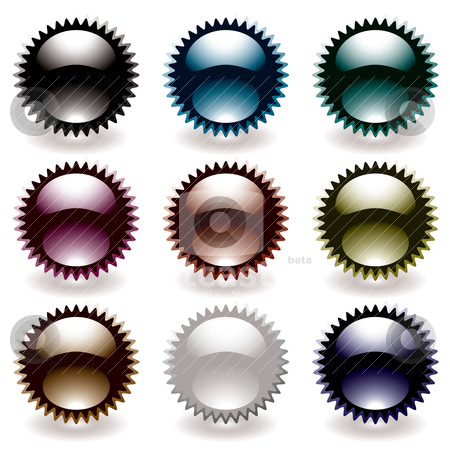 To use this stock image in your creative project, please select the size you need over to the right and click the "Add to Cart" button.
Your downloaded image will come with the Cutcaster watermark removed so don’t worry about the watermark you see on this page. Reflective black button star stock vector clipart, Collection of nine star shape icons with reflection and shadow by Michael Travers