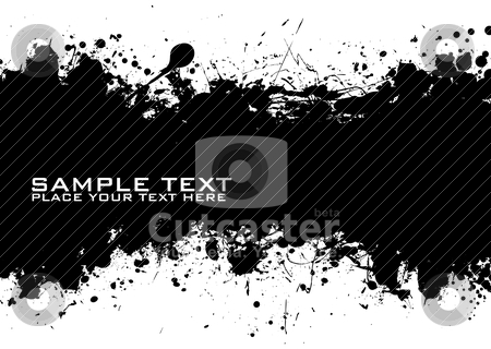 To use this stock image in your creative project, please select the size you need over to the right and click the "Add to Cart" button.
Your downloaded image will come with the Cutcaster watermark removed so don’t worry about the watermark you see on this page. Black Text ink stock vector clipart, Sample text with black ink background and grunge effect by Michael Travers