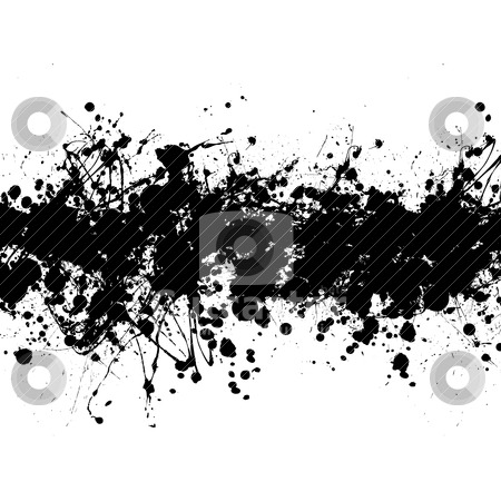 To use this stock image in your creative project, please select the size you need over to the right and click the "Add to Cart" button.
Your downloaded image will come with the Cutcaster watermark removed so don’t worry about the watermark you see on this page. Spider splat stream stock vector clipart, Abstract ink splat banner with white background and copyspace by Michael Travers