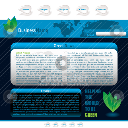 To use this stock image in your creative project, please select the size you need over to the right and click the "Add to Cart" button.
Your downloaded image will come with the Cutcaster watermark removed so don’t worry about the watermark you see on this page. Blue web stock vector clipart, Green inspired web background with room to add your own text by Michael Travers