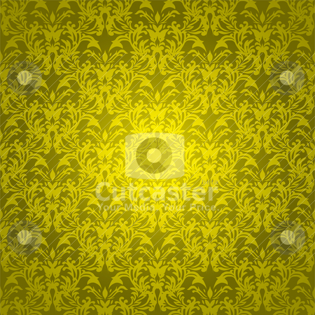 To use this stock image in your creative project, please select the size you need over to the right and click the "Add to Cart" button.
Your downloaded image will come with the Cutcaster watermark removed so don’t worry about the watermark you see on this page. Floral gothic bright gold stock vector clipart, Golden yellow background with wallpaper design that seamlessly repeats by Michael Travers