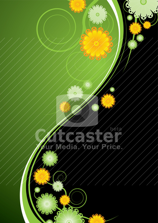 To use this stock image in your creative project, please select the size you need over to the right and click the "Add to Cart" button.
Your downloaded image will come with the Cutcaster watermark removed so don’t worry about the watermark you see on this page. Nature explosion stock vector clipart, Green and black abstract background with gloral elements and vines by Michael Travers