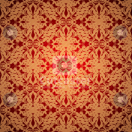 To use this stock image in your creative project, please select the size you need over to the right and click the "Add to Cart" button.
Your downloaded image will come with the Cutcaster watermark removed so don’t worry about the watermark you see on this page. Silk golden stock vector clipart, Abstract red and gold wallpaper design with seamless repeat pattern by Michael Travers