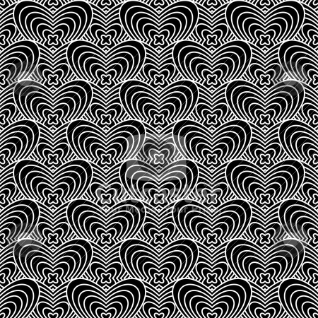 To use this stock image in your creative project, please select the size you need over to the right and click the "Add to Cart" button.
Your downloaded image will come with the Cutcaster watermark removed so don’t worry about the watermark you see on this page. Artex bloat stock vector clipart, Black and white abstract background with seamlesss repeat design by Michael Travers