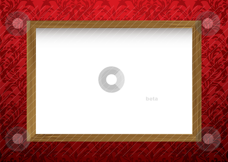 To use this stock image in your creative project, please select the size you need over to the right and click the "Add to Cart" button.
Your downloaded image will come with the Cutcaster watermark removed so don’t worry about the watermark you see on this page. Wood frame on red stock vector clipart, Red wallpaper wall with shadow and wooden framed picture with copy space by Michael Travers